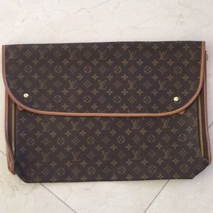 Louis Vuitton vintage luggage insert envelope